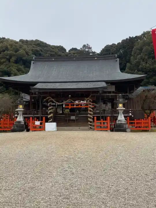 龍田大社の本殿・本堂