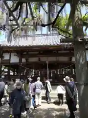 山田日吉神社の本殿