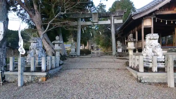 八幡神社(武芸八幡宮)の鳥居