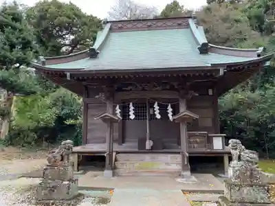 大六神社の本殿・本堂