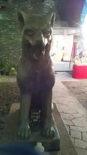 宮益御嶽神社の狛犬