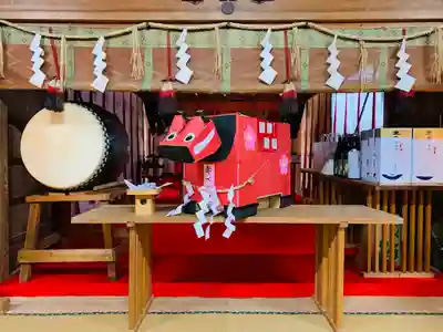 土津神社|こどもと出世の神さまの狛犬