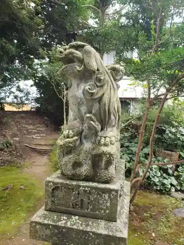 清水八幡神社の狛犬