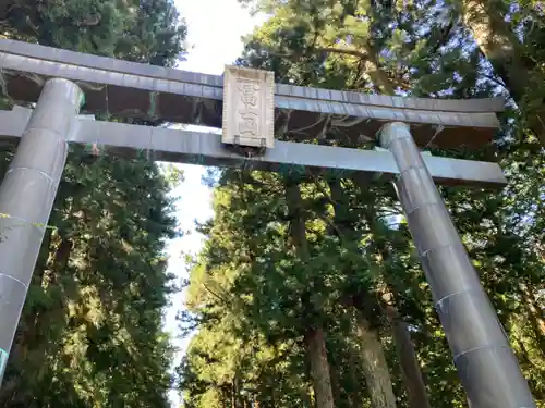 北口本宮冨士浅間神社の鳥居