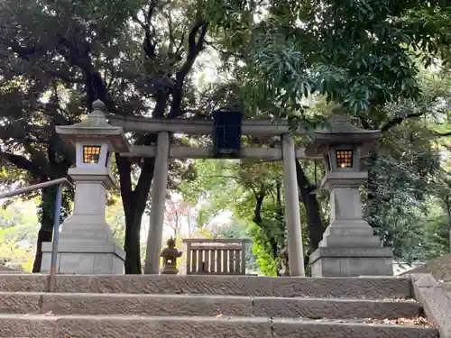 赤坂氷川神社の鳥居