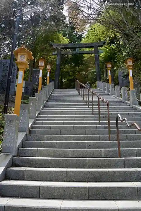 武蔵御嶽神社の鳥居