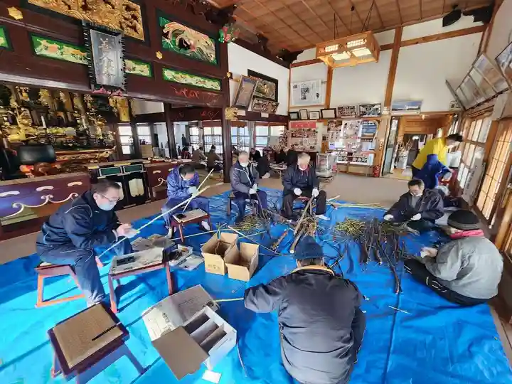 長徳寺のお祭り