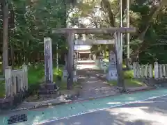 神明神社の鳥居