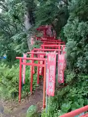 呑香稲荷神社の鳥居