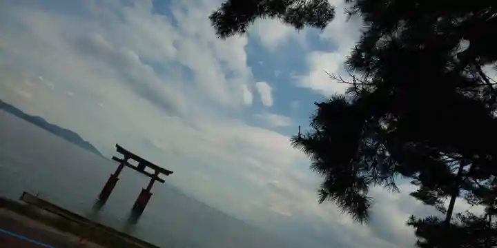 白鬚神社の鳥居
