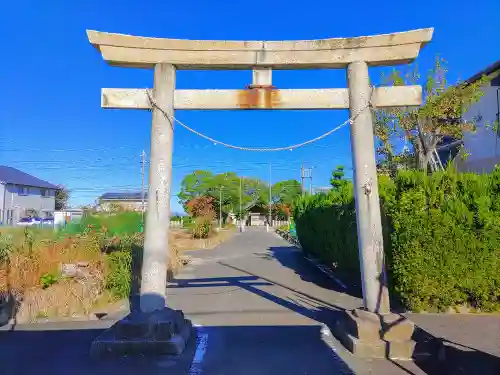 八幡社（木全）の鳥居