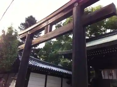 白峯神宮の鳥居