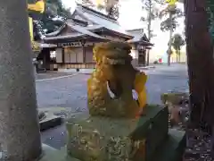 素鵞熊野神社の狛犬