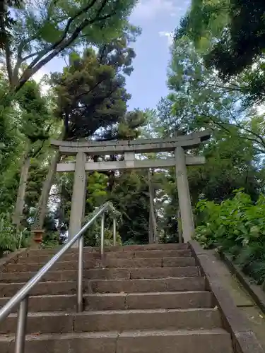 代々木八幡宮の鳥居