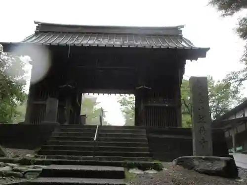 笠森寺の山門・神門