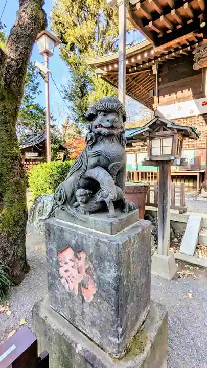七社神社の狛犬