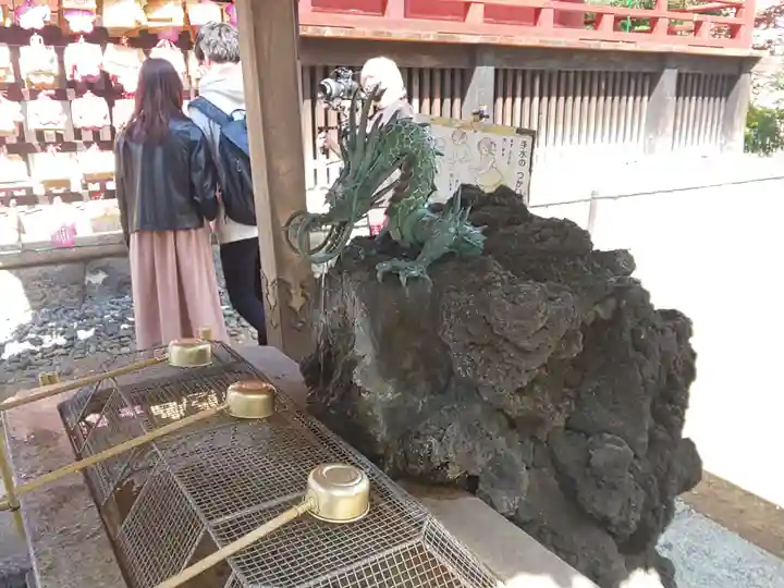 清水観音堂の手水舎