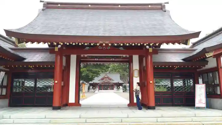北海道護國神社の山門・神門