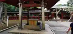 根津神社の手水