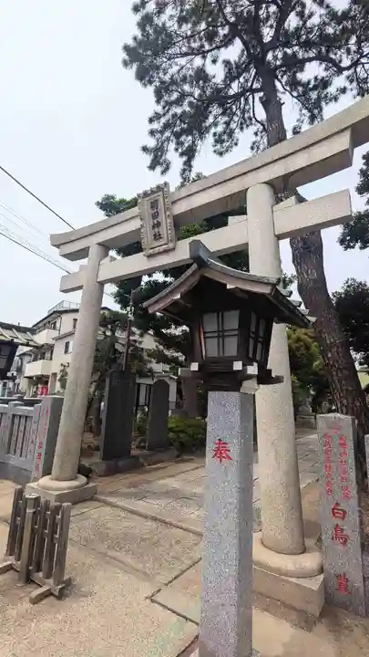 菊田神社の鳥居