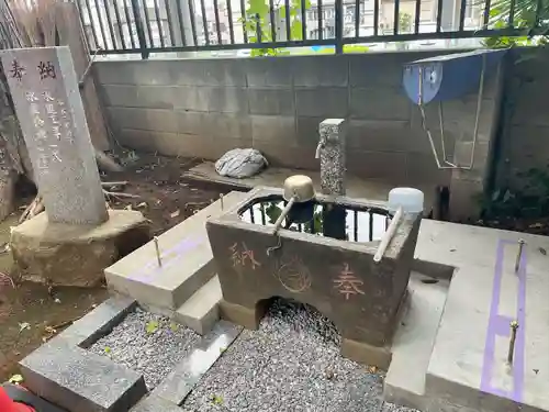 須黒稲荷神社の手水