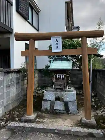 馬神社の本殿・本堂