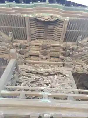 舎人氷川神社の芸術