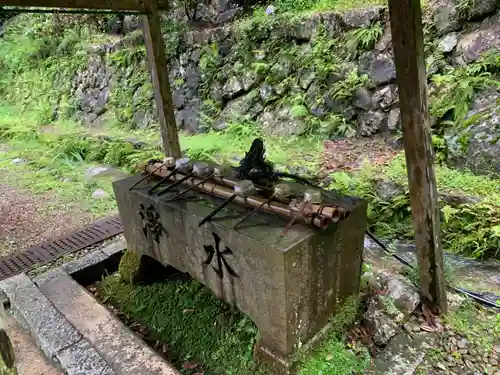 日龍峯寺(高澤観音)(美濃清水)の手水