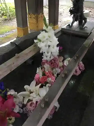 彌彦神社　(伊夜日子神社)の手水