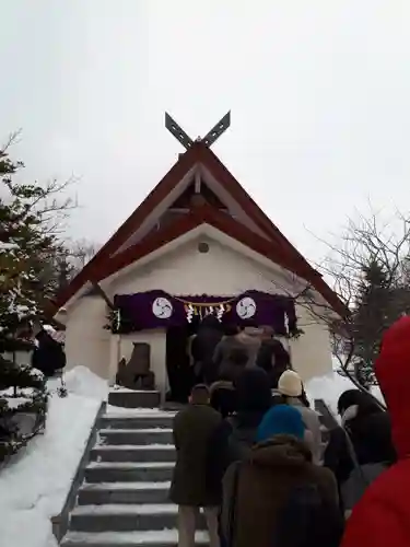 上手稲神社の本殿