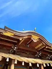 寒川神社の本殿