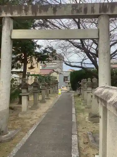 秋葉神社の鳥居