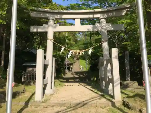 古四王神社の鳥居