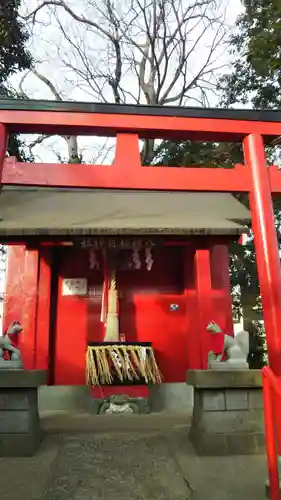 実籾八幡稲荷神社の鳥居