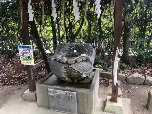 室城神社の手水舎
