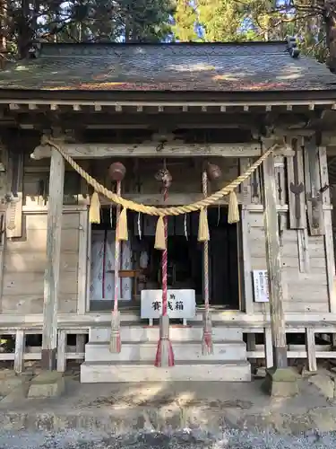 釣石神社の本殿