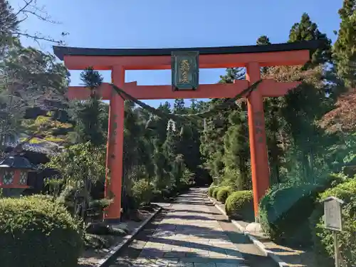 霊山寺の鳥居