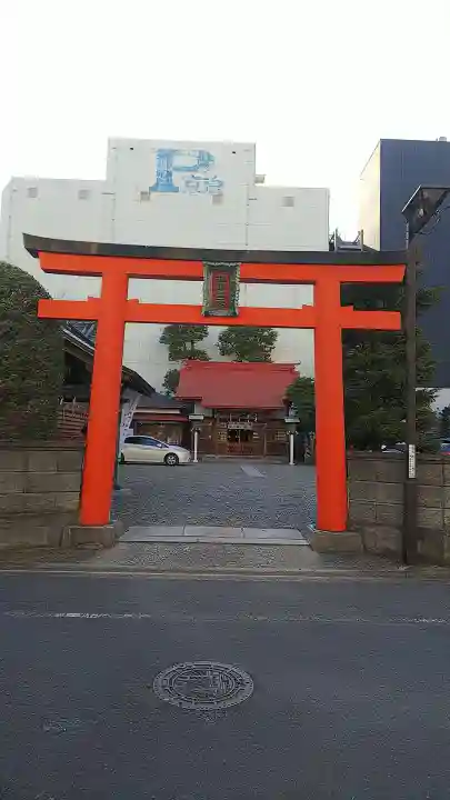 羽衣町厳島神社(関内厳島神社・横浜弁天)の鳥居