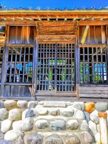 神明社（西鵜之本）の本殿