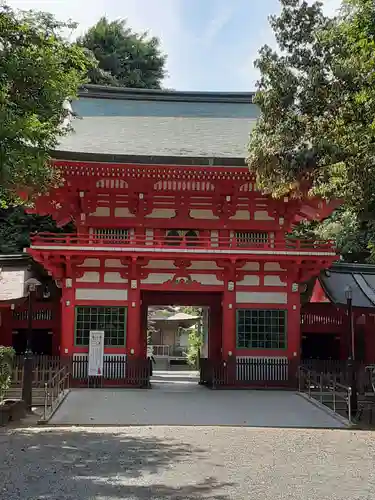 井草八幡宮の山門