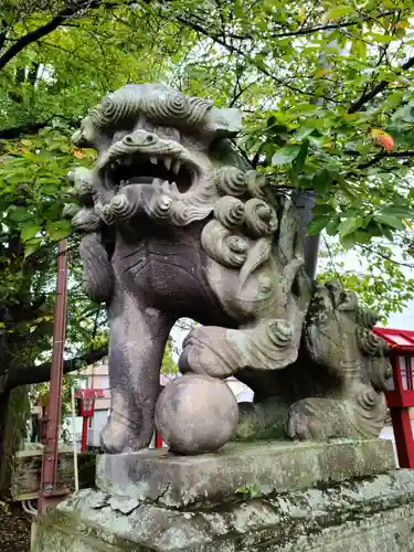 神炊館神社 ⁂奥州須賀川総鎮守⁂の狛犬