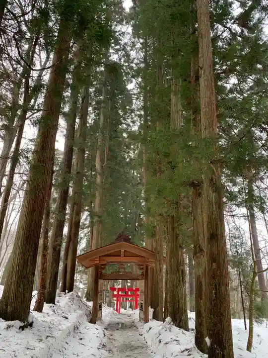 桜松神社の周辺