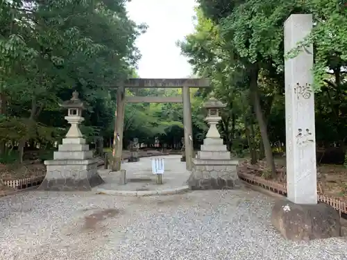 柏井八幡社の鳥居