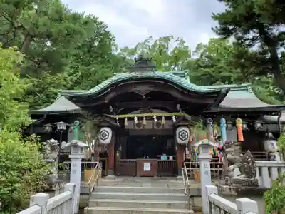 芦屋神社の本殿・本堂