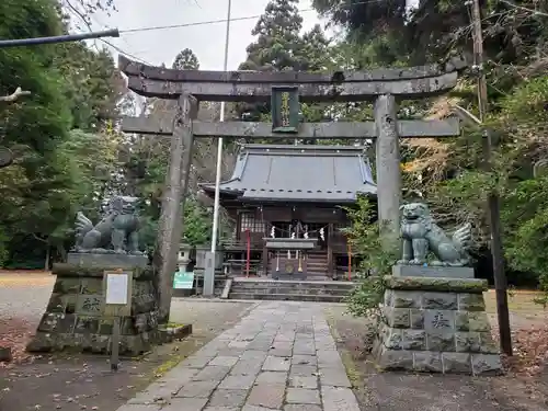 今市瀧尾神社の鳥居