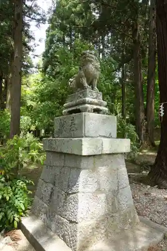 生身天満宮の狛犬