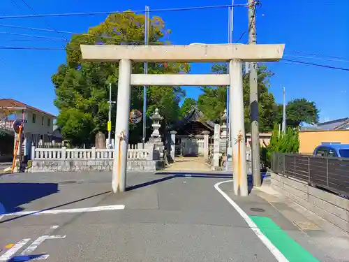 八所神社（八所社）の鳥居