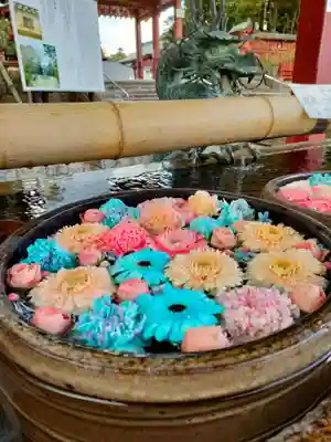 津島神社の手水舎