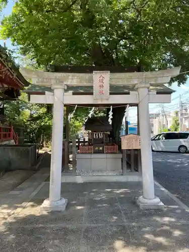 越谷香取神社の鳥居
