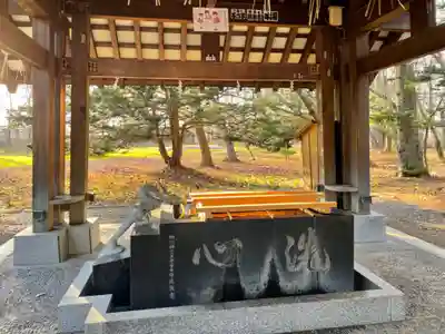 帯廣神社の手水舎
